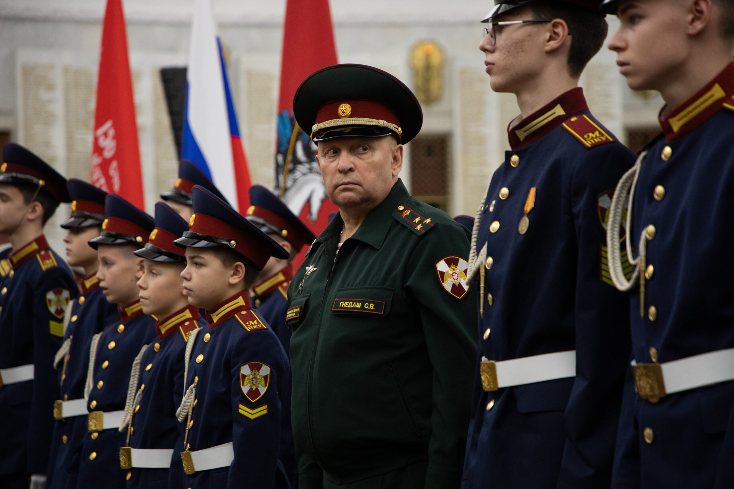 В Музее Победы кадеты принесли торжественную клятву